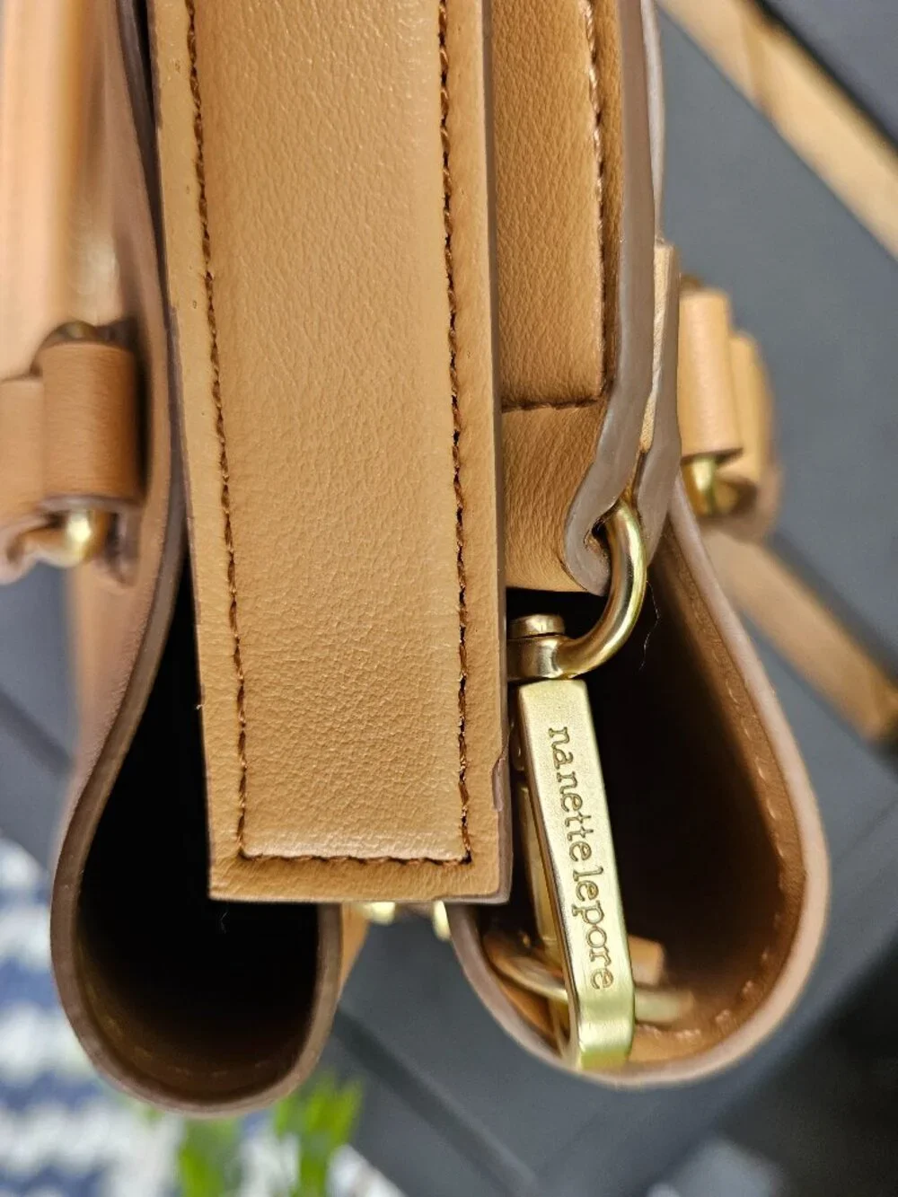 Nanette Lepore Tan Satchel Bag